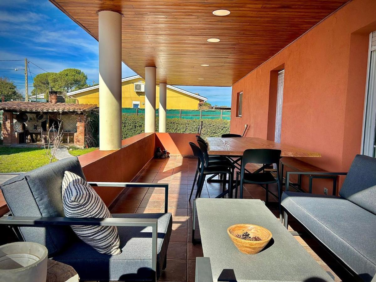 ジローナ Piscina De Sal Barbacoa Wifi, Parking Gratis, 3 Min Pga Casa El Robleヴィラ エクステリア 写真