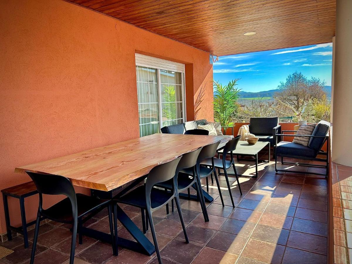 ジローナ Piscina De Sal Barbacoa Wifi, Parking Gratis, 3 Min Pga Casa El Robleヴィラ エクステリア 写真