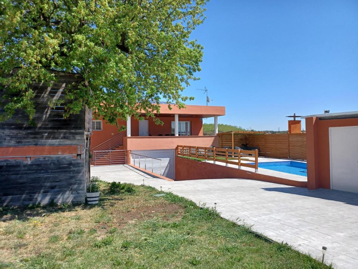 ジローナ Piscina De Sal Barbacoa Wifi, Parking Gratis, 3 Min Pga Casa El Robleヴィラ エクステリア 写真