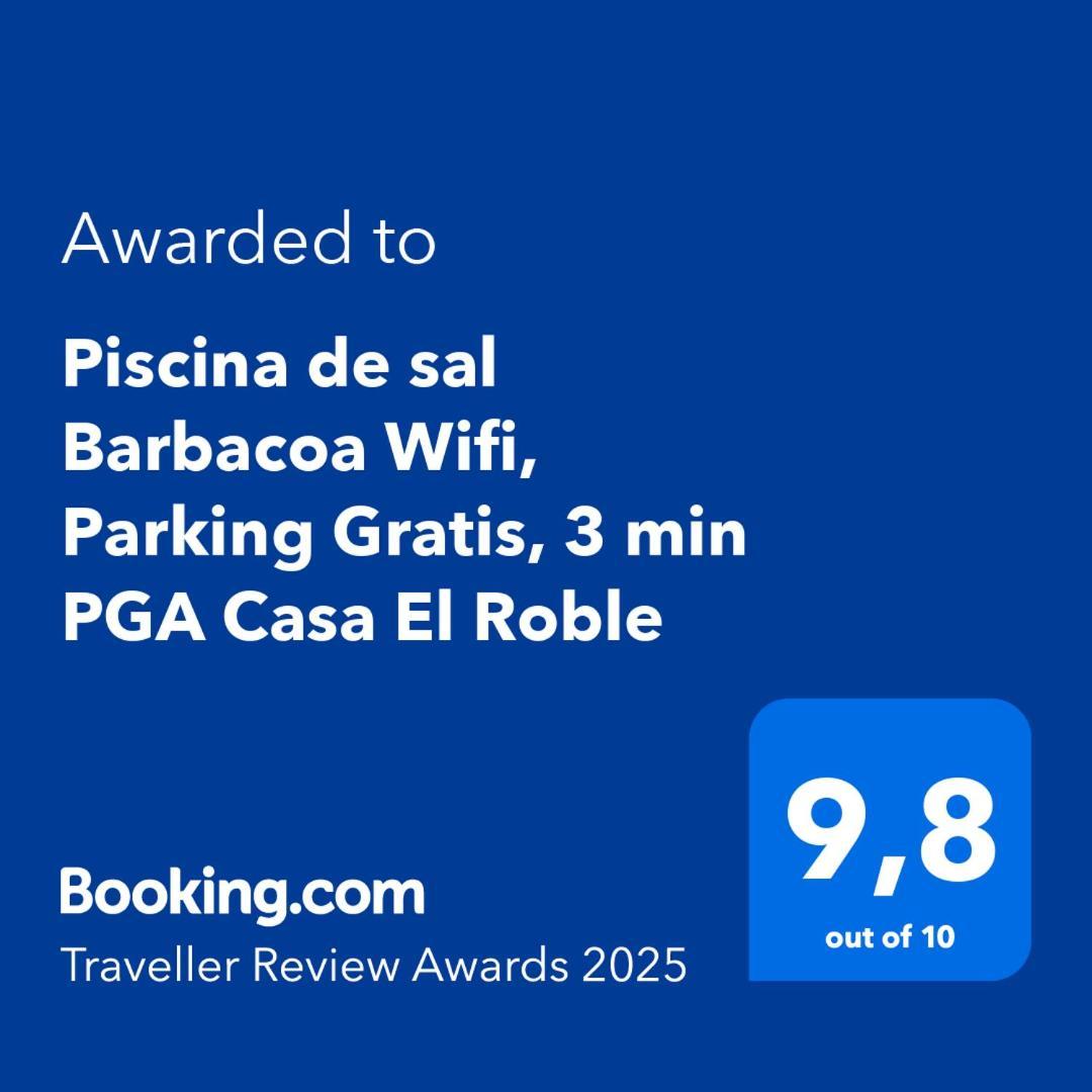 ジローナ Piscina De Sal Barbacoa Wifi, Parking Gratis, 3 Min Pga Casa El Robleヴィラ エクステリア 写真